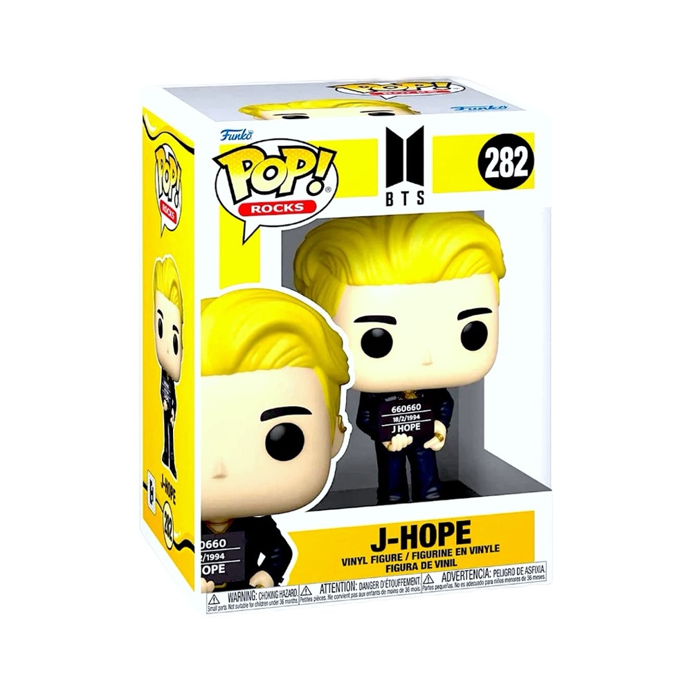 FUNKO POP! NIB Rocks! J-Hope Butter #282
